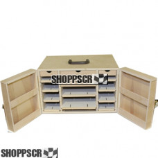 Dengler Double Wood Drag Slot Car Box, #53, Unfinished