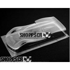 JK 4" Porsche Carerra 6, Clear .010" Lexan, w/mask