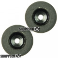 JK Small Hub, 1/8" Axle, .765 natural rubber tires