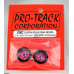 Pro Track Pro Star in Purple 3/4" Foam Drag Front Wheels for 1/16" axle