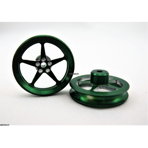 Pro Track Pro Star Series CNC Drag Front Wheels 3/4 O-Ring 