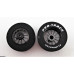 Pro Track Turbine 1-1/16 x .300 Black Drag Rear Wheels for 3/32 axle