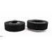 Pro Track Turbine 1-1/16 x .300 Black Drag Rear Wheels for 3/32 axle