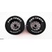 Pro Track Turbine 1-1/16 x .300 Black Drag Rear Wheels for 3/32 axle