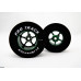 Pro Track Pro Star 1-3/16 x .500 Green Drag Rear Wheels for 3/32 axle