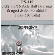 Pro Slot 3/32" axle ball bearings  (pair)
