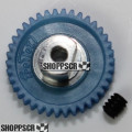 ProSlot 38 Tooth, 64 Pitch, Polymer spur gear