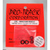 Pro Track Top Fuel in Red 3/8" O-Ring Drag Wheelie Wheels / H.O. Fronts
