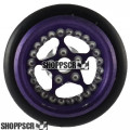 Pro Track Star in Purple 3/8" O-Ring Drag Wheelie Wheels / H.O. Fronts