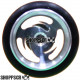 Pro Track Ninja in Plain 3/8" O-Ring Drag Wheelie Wheels / H.O. Fronts