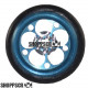 Pro Track Magnum in Blue 3/8" O-Ring Drag Wheelie Wheels / H.O. Fronts