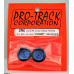 Pro Track Classic in Blue 3/4" Foam Drag Front Wheels for 1/16" axle