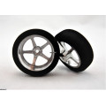 Pro Track Pro Star in Plain 3/4" Foam Drag Front Wheels for 1/16" axle