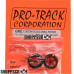 Pro Track Pro Star in Red 3/4" Foam Drag Front Wheels for 1/16" axle