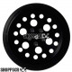 Pro Track Top Fuel in Black 3/4" O-Ring Drag Front Wheels for 1/16" axle