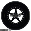 Pro Track Star in Black 3/4" O-Ring Drag Front Wheels for 1/16" axle