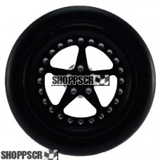 Pro Track Star in Black 3/4" O-Ring Drag Front Wheels for 1/16" axle
