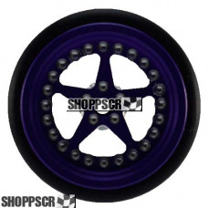 Pro Track Star in Purple 3/4" O-Ring Drag Front Wheels for 1/16" axle