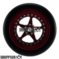 Pro Track Star in Red 3/4" O-Ring Drag Front Wheels for 1/16" axle
