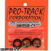 Pro Track Streter in Gold 3/4" O-Ring Drag Front Wheels for 1/16" axle