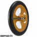 Pro Track Streter in Gold 3/4" O-Ring Drag Front Wheels for 1/16" axle