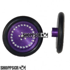 Pro Track Classic in Purple 3/4" O-Ring Drag Front Wheels for 1/16" axle