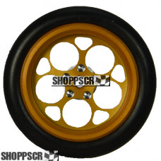 Pro Track Magnum in Gold 3/4" O-Ring Drag Front Wheels for 1/16" axle