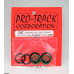 Pro Track Magnum in Green 3/4" O-Ring Drag Front Wheels for 1/16" axle