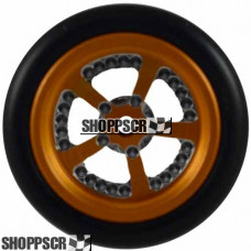 Pro Track Evolution in Gold 3/4" O-Ring Drag Front Wheels for 1/16" axle