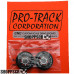 Pro Track Daytona in Black 1-1/16" Foam Drag Front Wheels for 1/16" axle