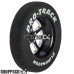 Pro Track Pro Star in Black 1-1/16" Foam Drag Front Wheels for 1/16" axle