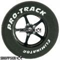 Pro Track Pro Star in Black 1-1/16" Foam Drag Front Wheels for 1/16" axle