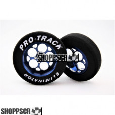 Pro Track Magnum in Blue 1-1/16" Foam Drag Front Wheels for 1/16" axle