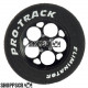 Pro Track Magnum in Black 1-1/16" Foam Drag Front Wheels for 1/16" axle