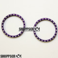 Pro Track CNC Beadlock w/ Rivet, Purple Anodized