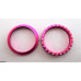 Pro Track CNC Beadlock w/ Rivet, Pink Anodized *Limited Edition*