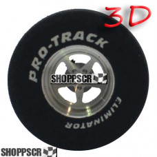 Pro Track Pro Star 3D 1-5/16 x .700 Plain Drag Rear Wheels for 3/32 axle