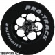 Pro Track Magnum 1-1/16 x .435 Black Drag Rear Wheels for 3/32 axle