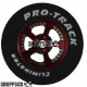 Pro Track Evolution 1-1/16 x .435 Red Drag Rear Wheels for 3/32 axle