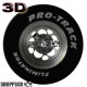 Pro Track Magnum 3D 1-3/16 x .500 Plain Drag Rear Wheels for 3/32 axle