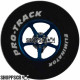 Pro Track Pro Star 1-3/16 x .500 Blue Drag Rear Wheels for 3/32 axle