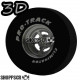 Pro Track Evolution 3D 1-5/16 x .500 Plain Drag Rear Wheels for 3/32 axle