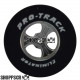 Pro Track Streter 1-5/16 x .500 Plain Drag Rear Wheels for 3/32 axle