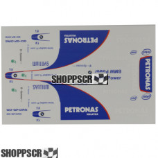 Petronas F1 Decal Sheet, 1/24 Scale