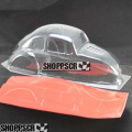 WRP VW Bug Altered 1:24 Scale Clear/Unpainted Drag Slot Car Body