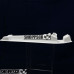 WRP Top Fuel Rail w/Wing Drag Body, White Styrene