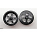 WRP Star 3/4" Drag Front Wheel, Black