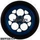 Pro Track Magnum in Blue 3/4" O-Ring Drag Front Wheels for 1/16" axle