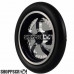 Pro Track Evolution 3D in Black 3/4" O-Ring Drag Front Wheels for 1/16" axle