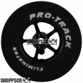 Pro Track Pro Star 1-5/16 x .700 Black Drag Rear Wheels for 3/32 axle